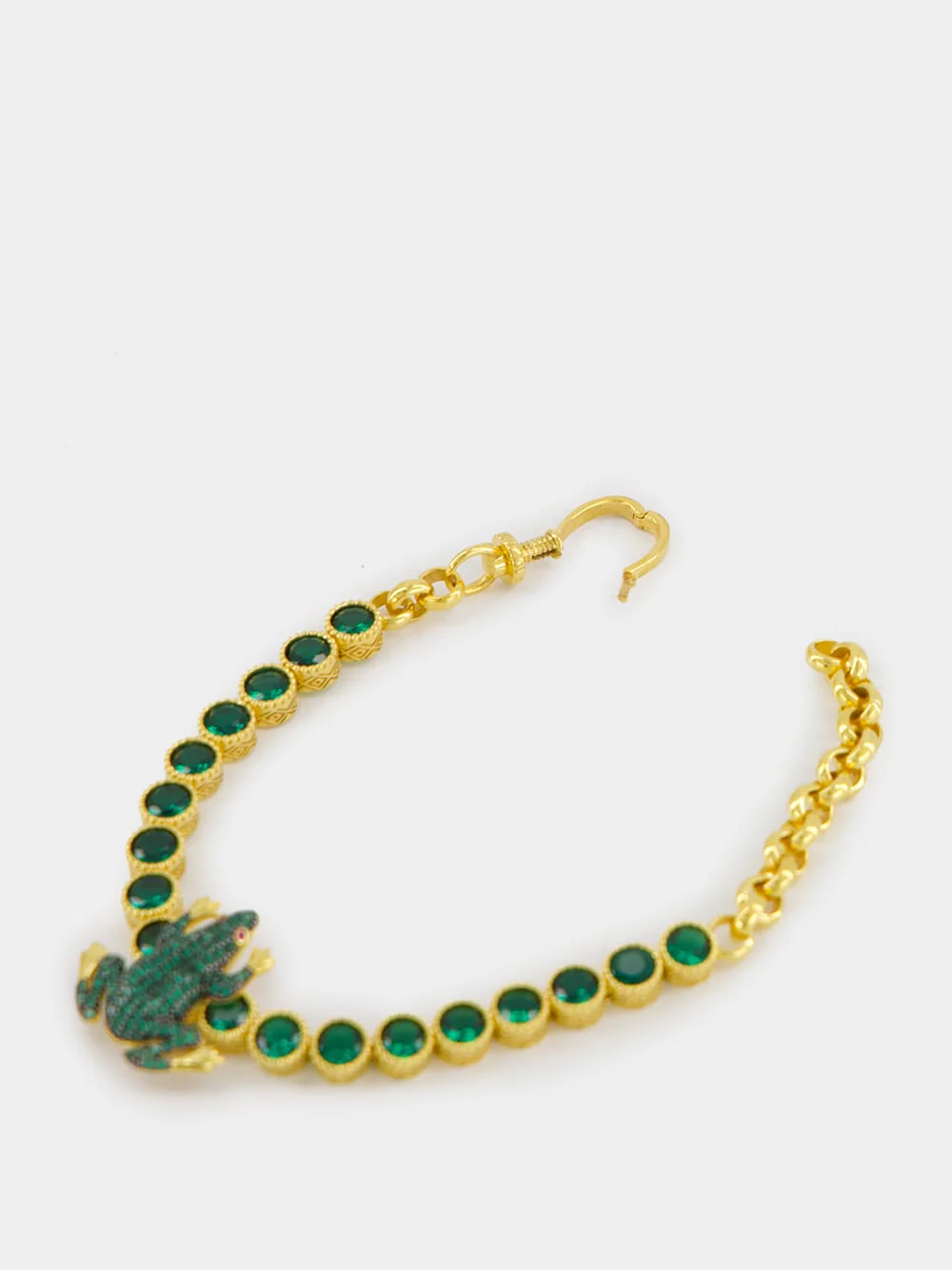 Green Frog Tennis Bracelet - Image 2
