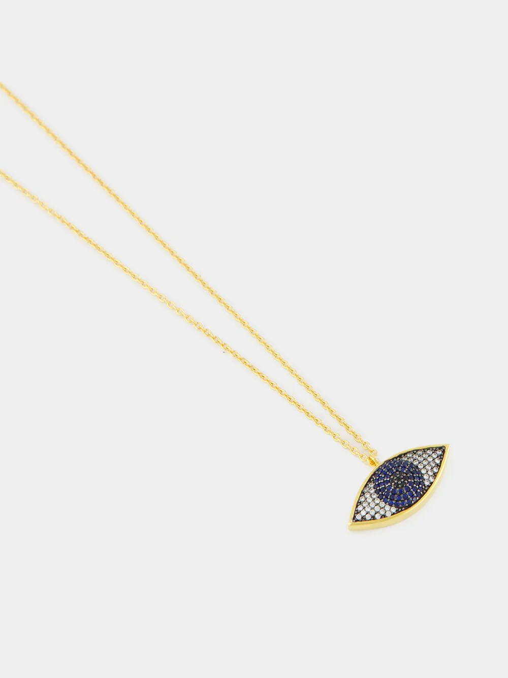 Navy Nazar Mini Necklace - Image 2
