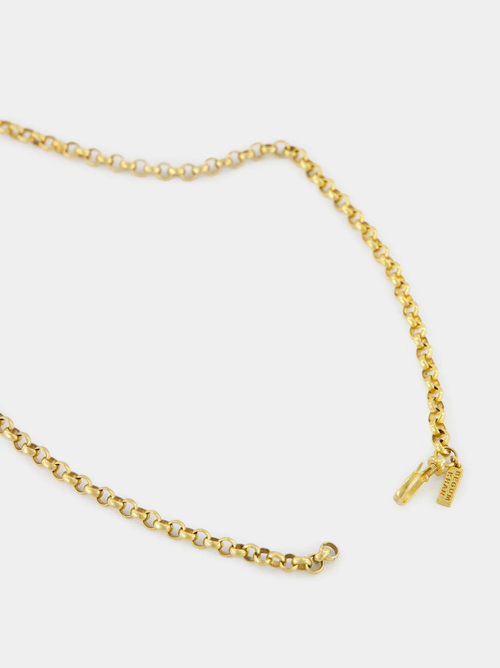 Navy Pharaoh Cross Necklace - Image 3