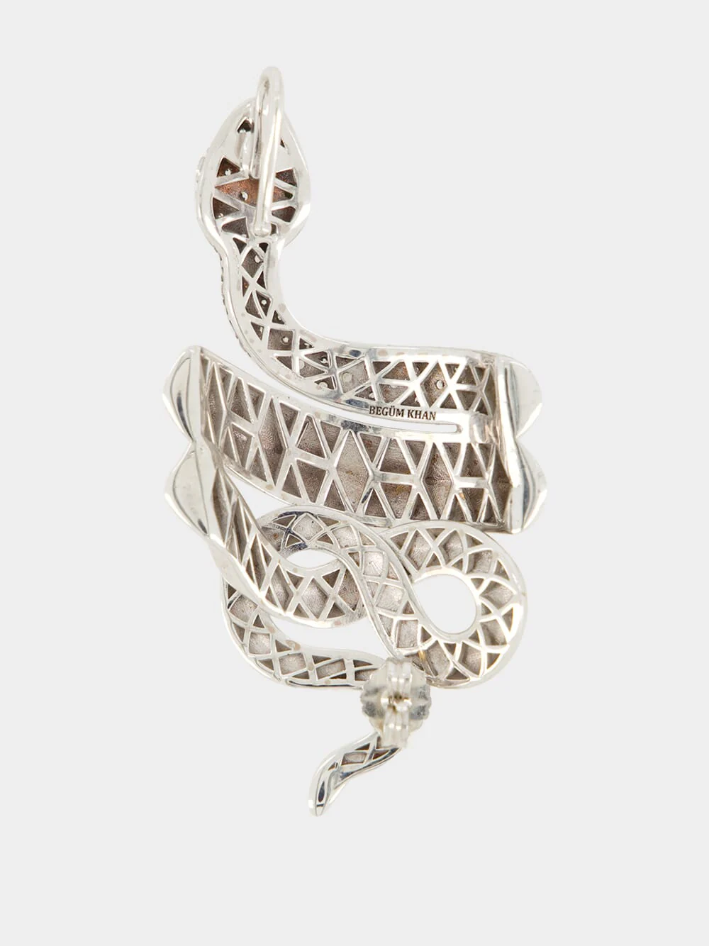 Platinum-Plated Serpentino Left Ear Cuff - Image 2
