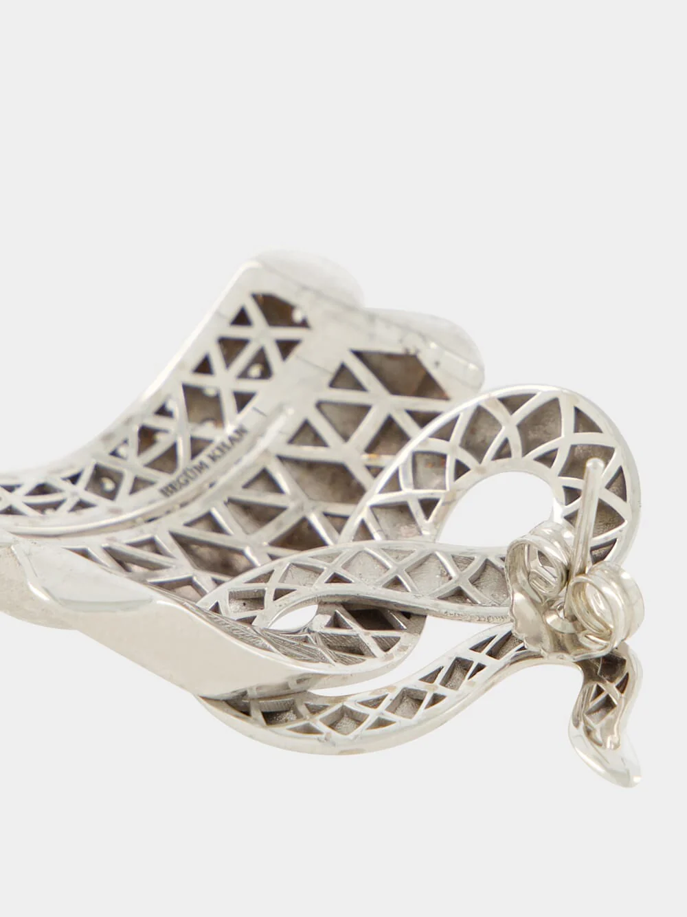 Platinum-Plated Serpentino Left Ear Cuff - Image 3