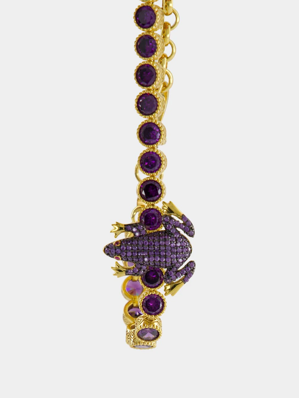 Purple Frog Tennis Bracelet - Image 3