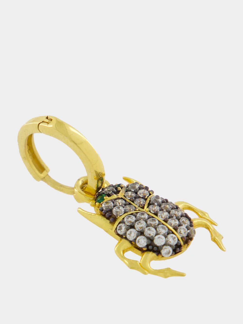 Scarab Hoop Earring Charm - Image 4