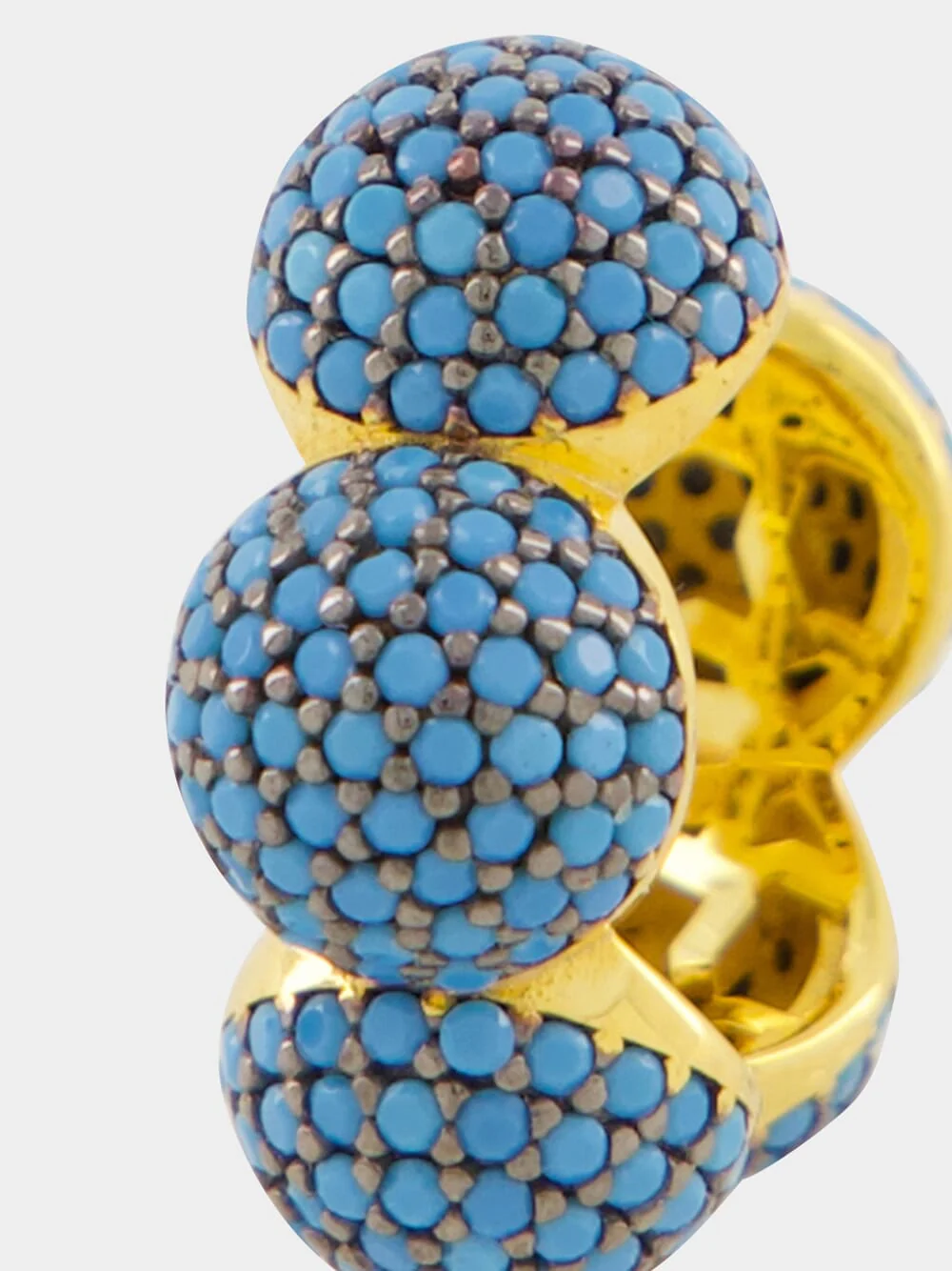 Turquoise Maharani Ear Cuff - Image 3
