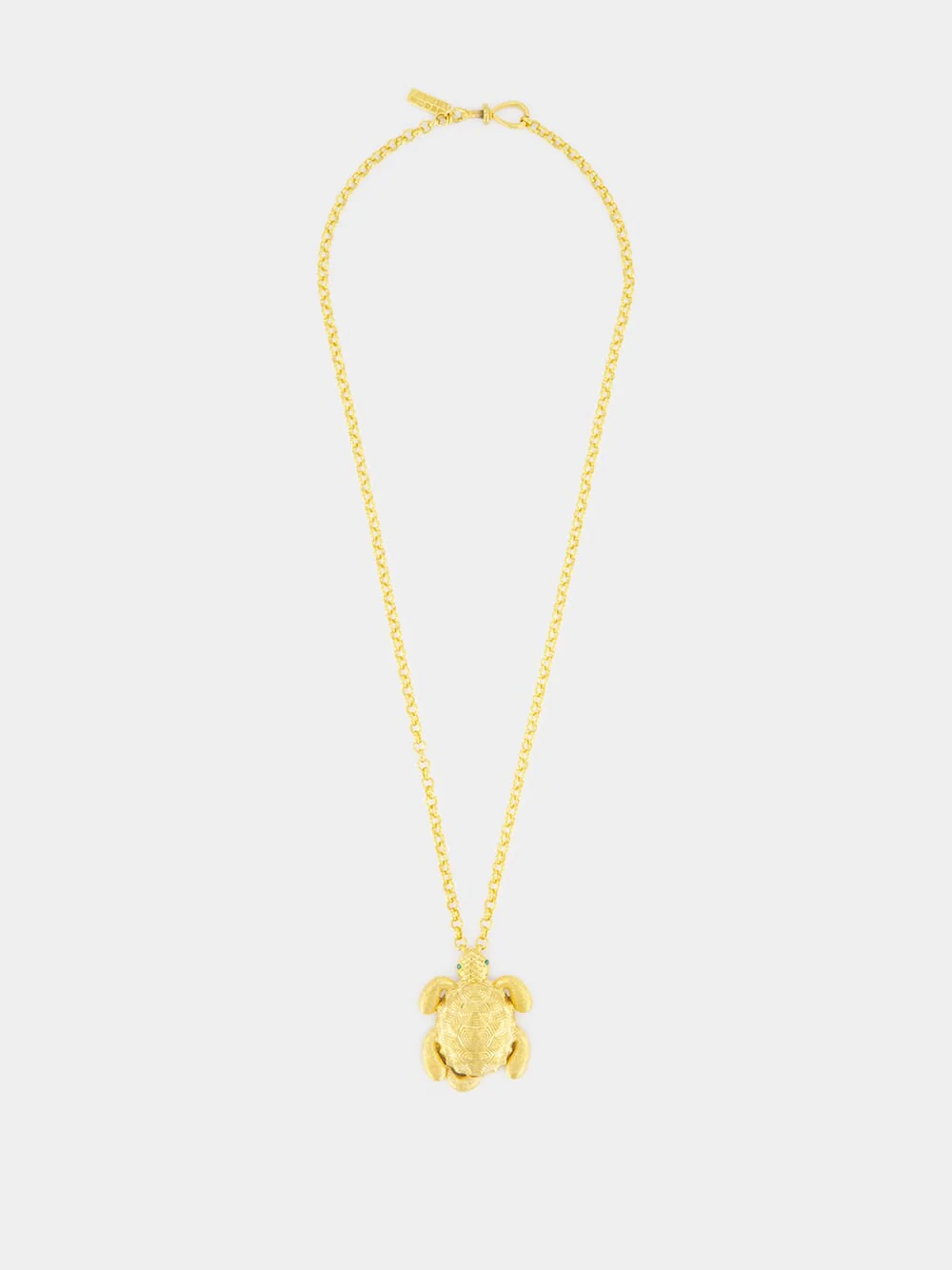 Turtle Gold-Plated Necklace