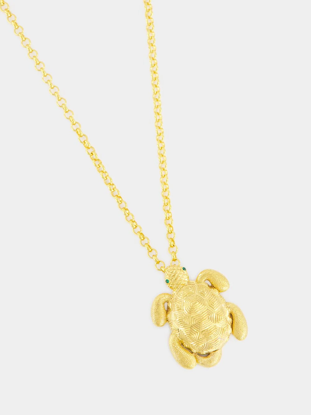 Turtle Gold-Plated Necklace - Image 2
