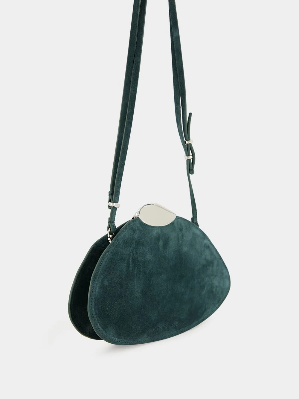 Belle de Jour Suede Bag in Mountain View - Image 3