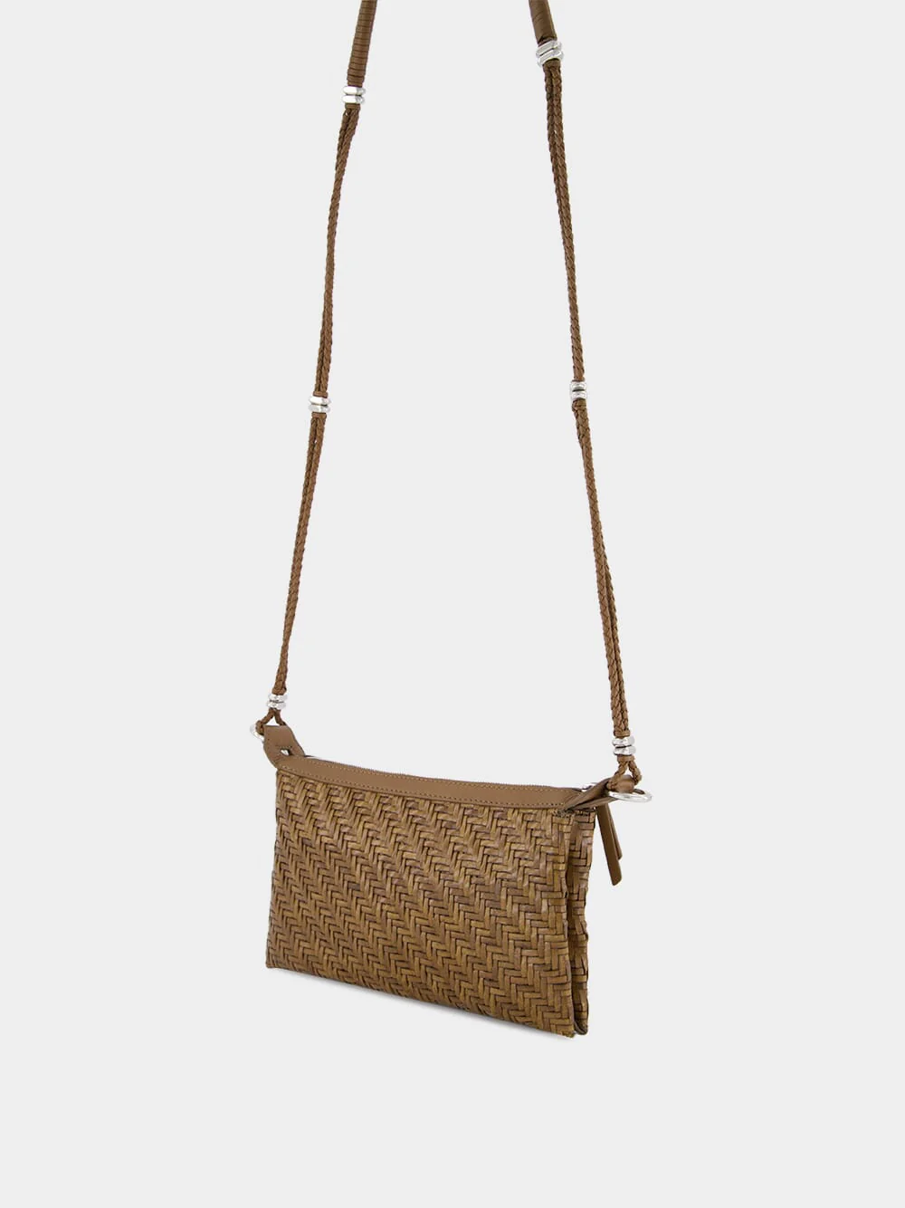 Coriandolo Pondy Leather Crossbody Bag - Image 5