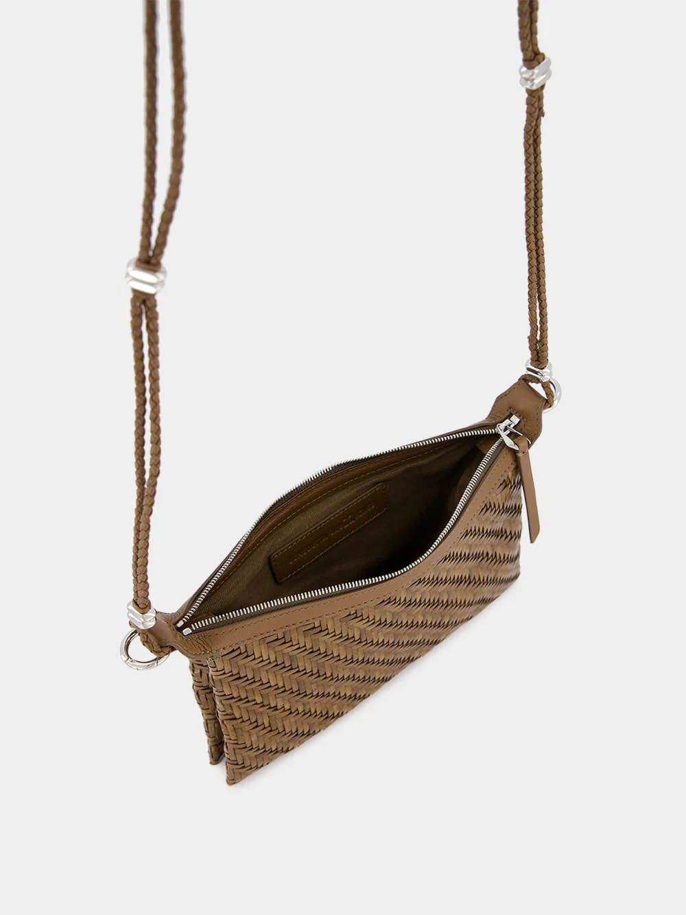 Coriandolo Pondy Leather Crossbody Bag - Image 6