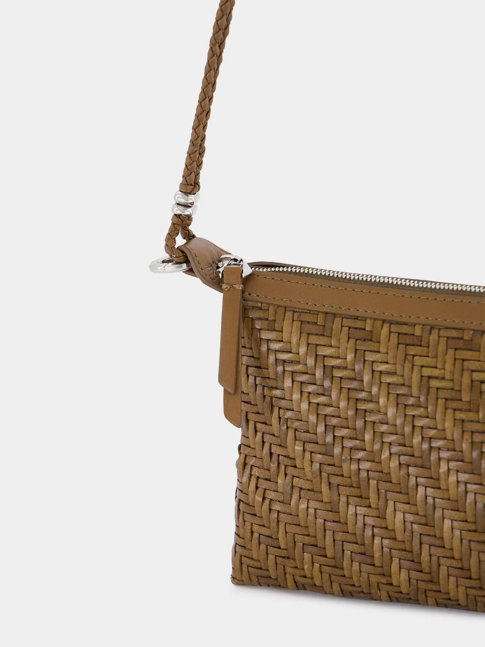 Coriandolo Pondy Leather Crossbody Bag - Image 7