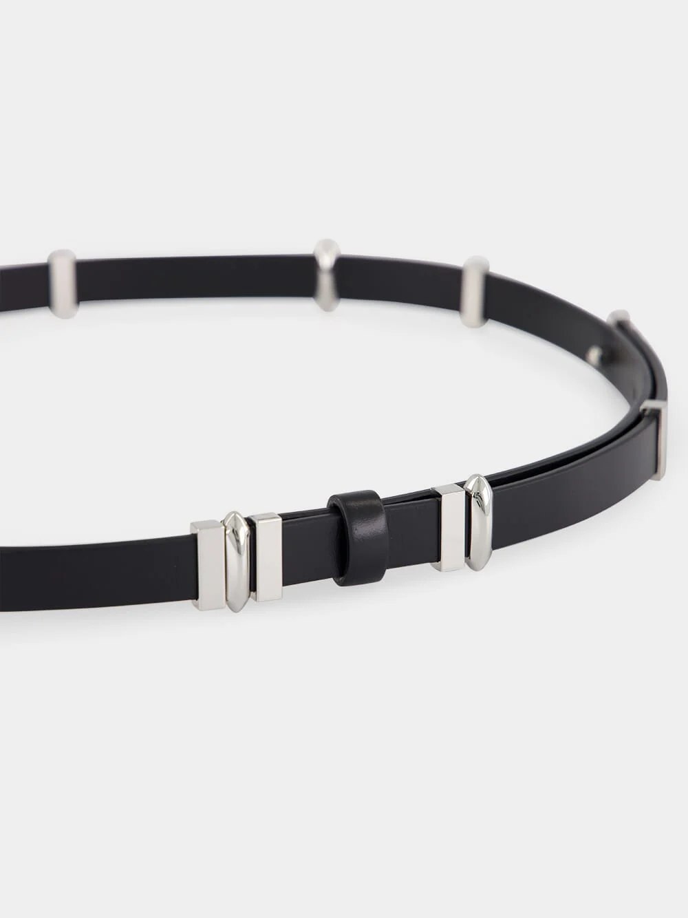 Nightly Black Pandora Leather Belt - Image 3