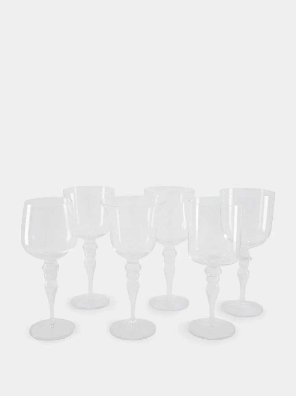 Set of 6 Diseguale Goblets