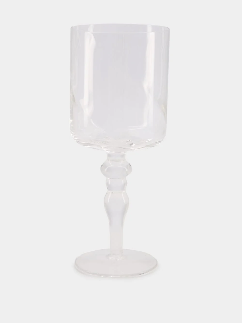 Set of 6 Textured Glass Goblet - Image 7