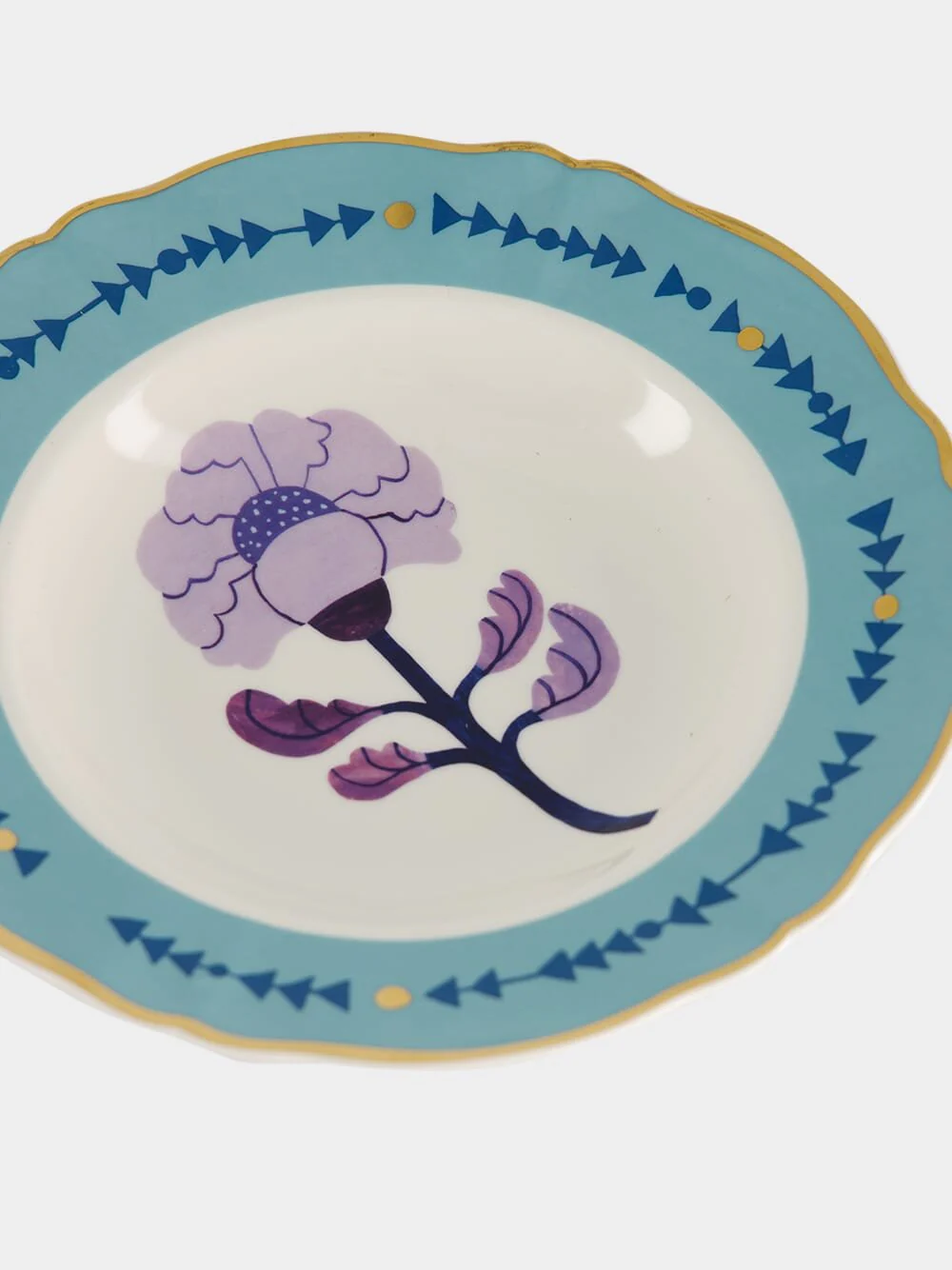 Botanical Art Soup Plate - Image 5