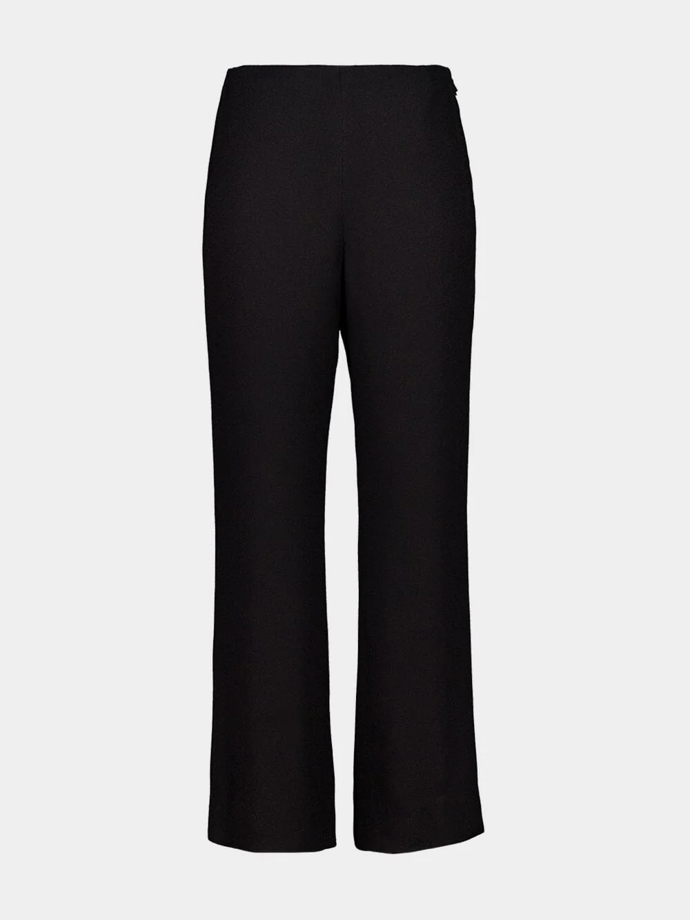 Black Morelia Cropped Flare Pants