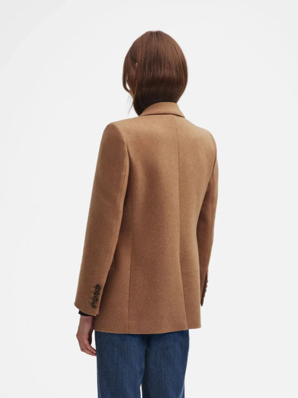 Cholita Brown Everyday Wool Blazer - Image 3