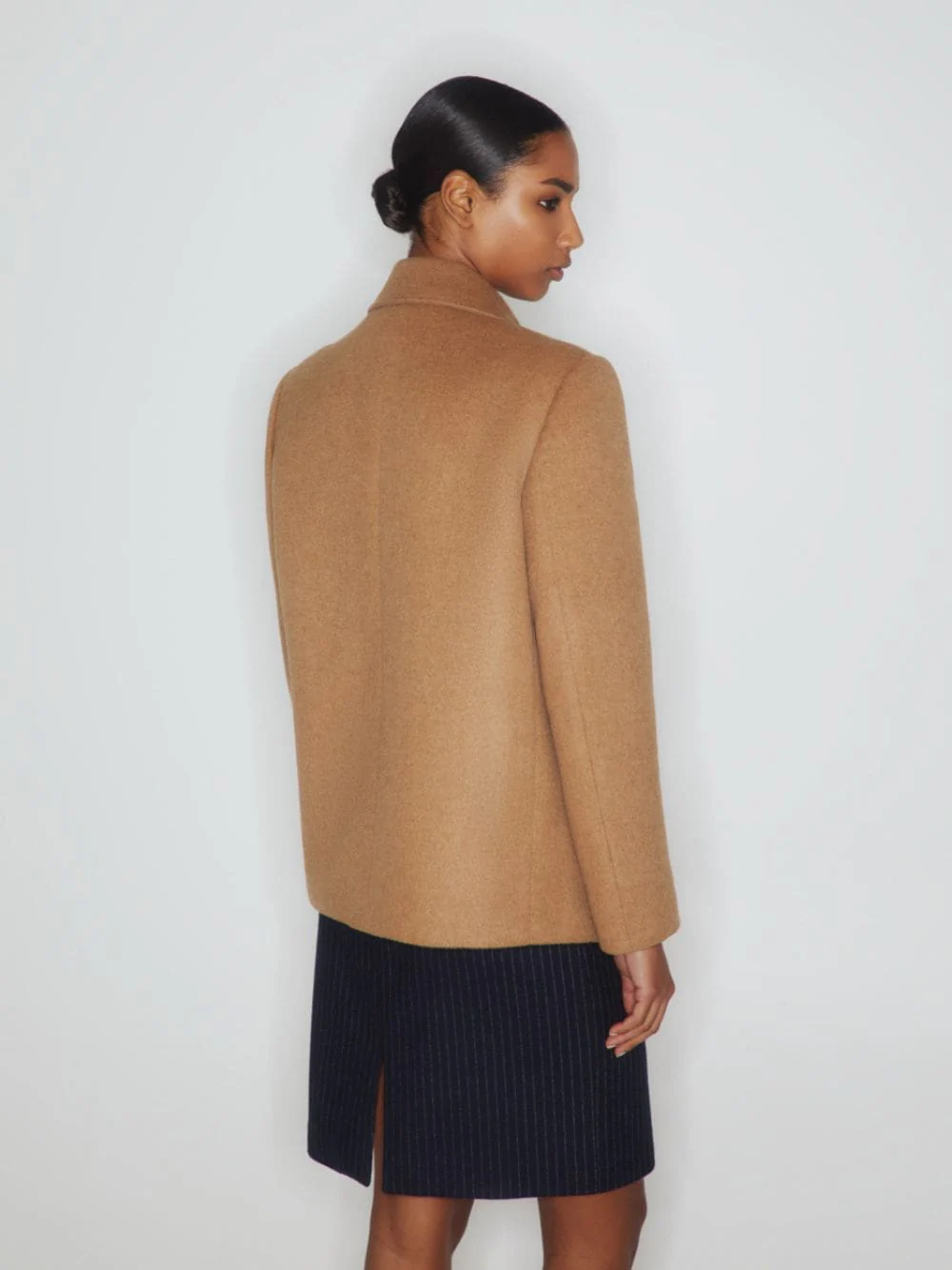 Mylius Double-Breasted Camel Coat - Image 4