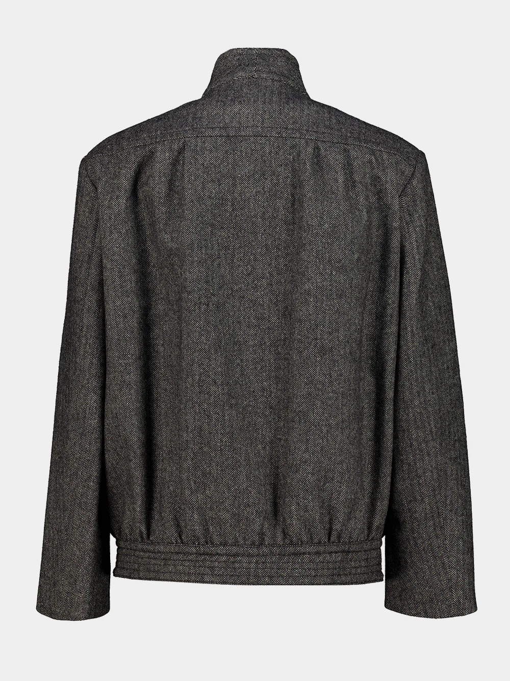 Coiba Black and White Herringbone Jacket - Image 2