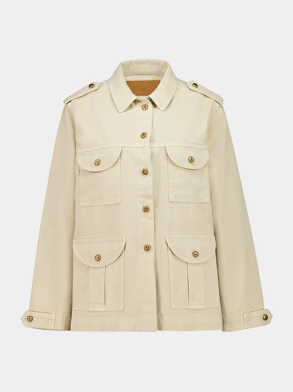 Nariida Almond Sahariana Denim Jacket