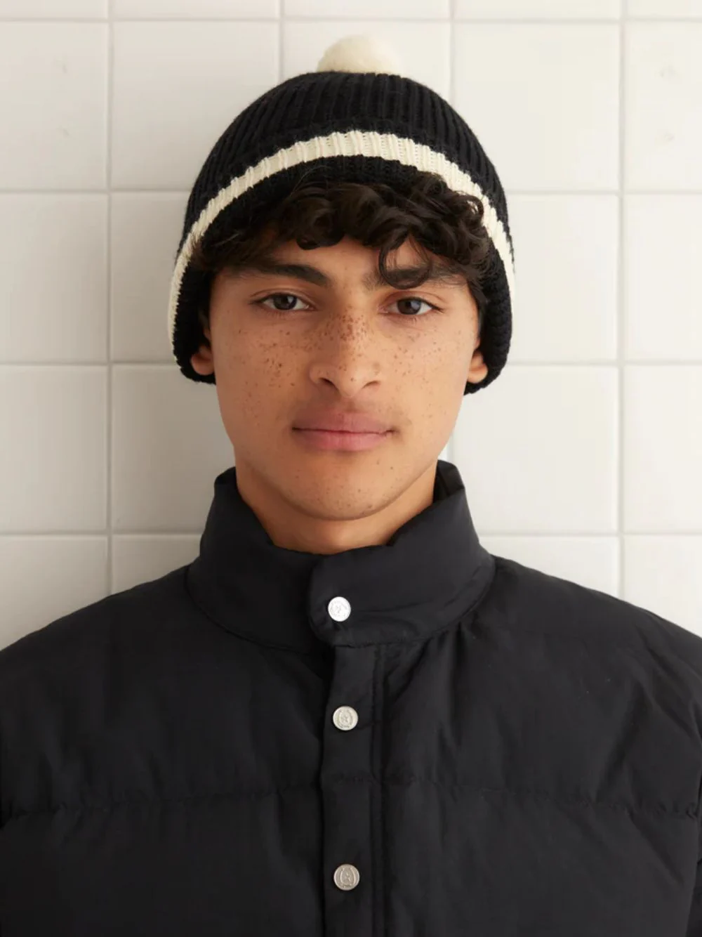 Black Pom Hat - Image 2