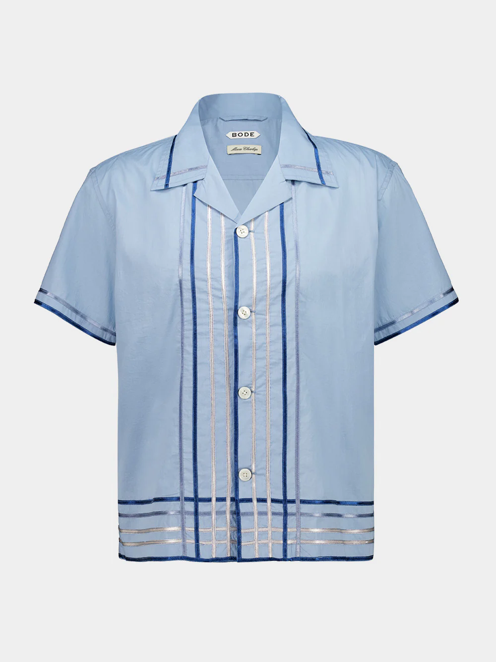 Blue Ribbon Plaid Short Sleeve Shirt