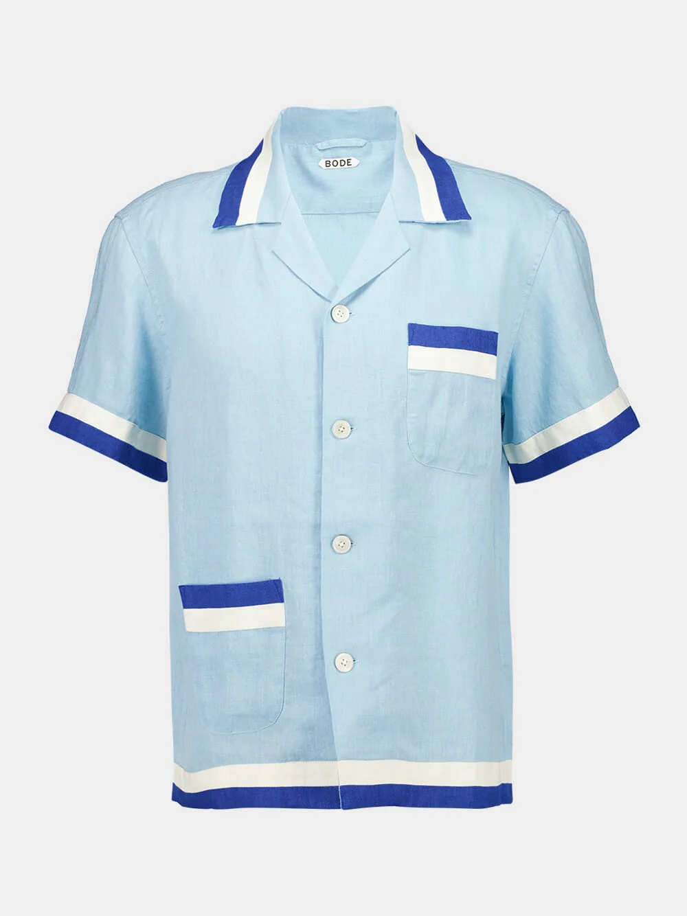 Blue Seedling Stripe Shirt