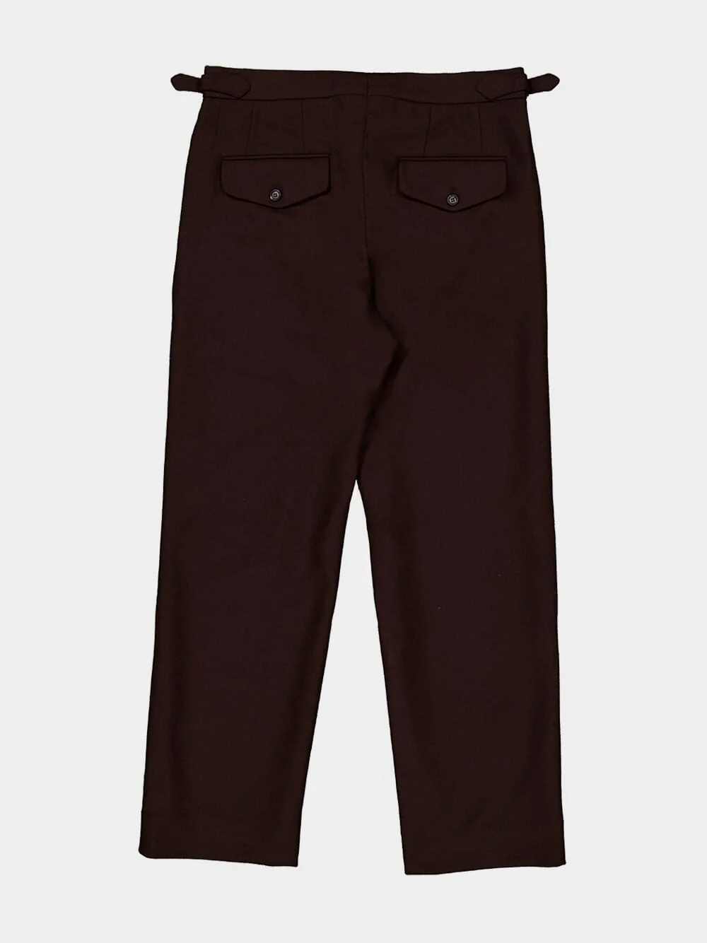 Brown Bramble Side-Buckle Trousers - Image 6