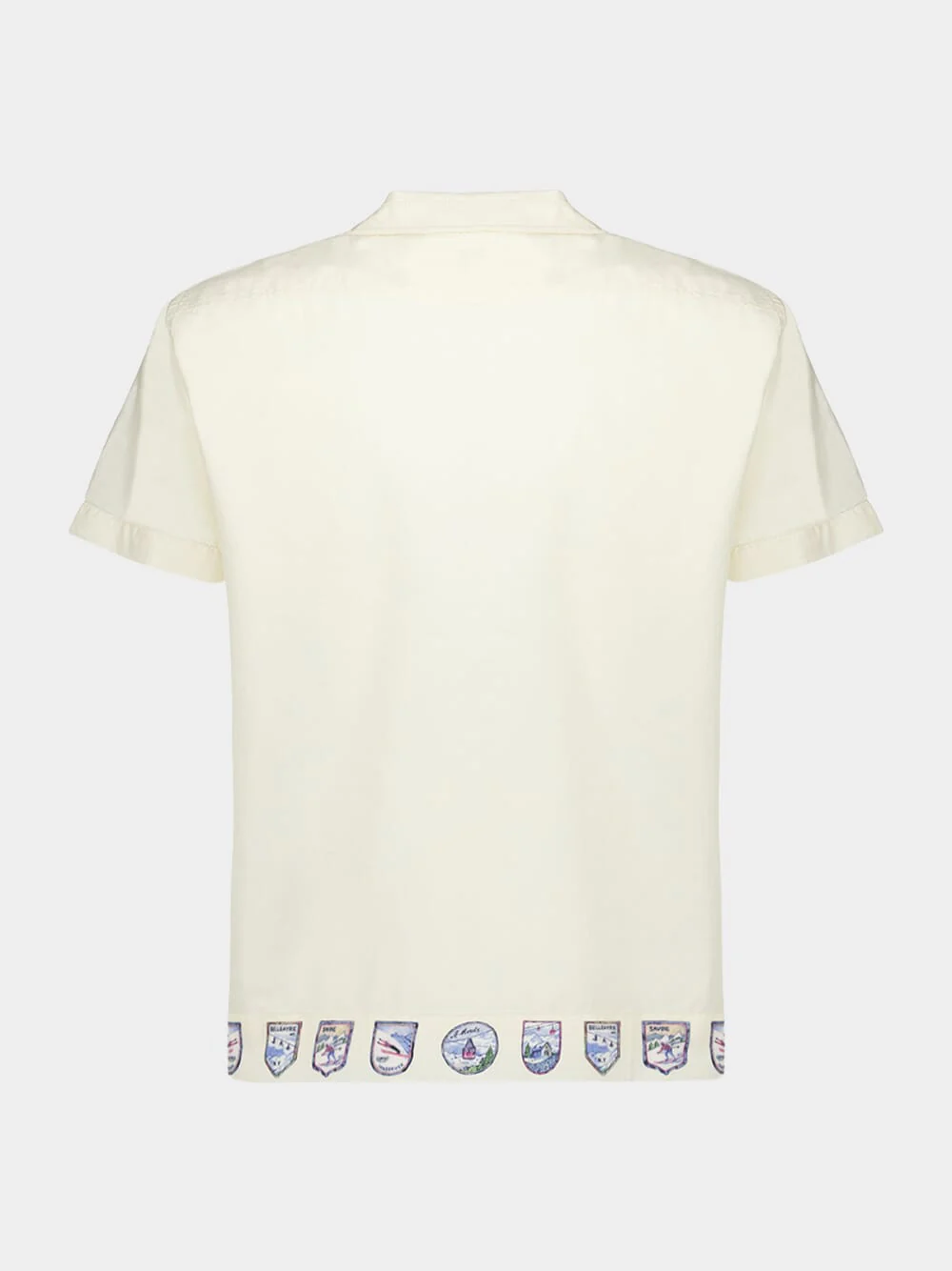 Ecru Ski Season Short Sleeve Shirt - Image 3