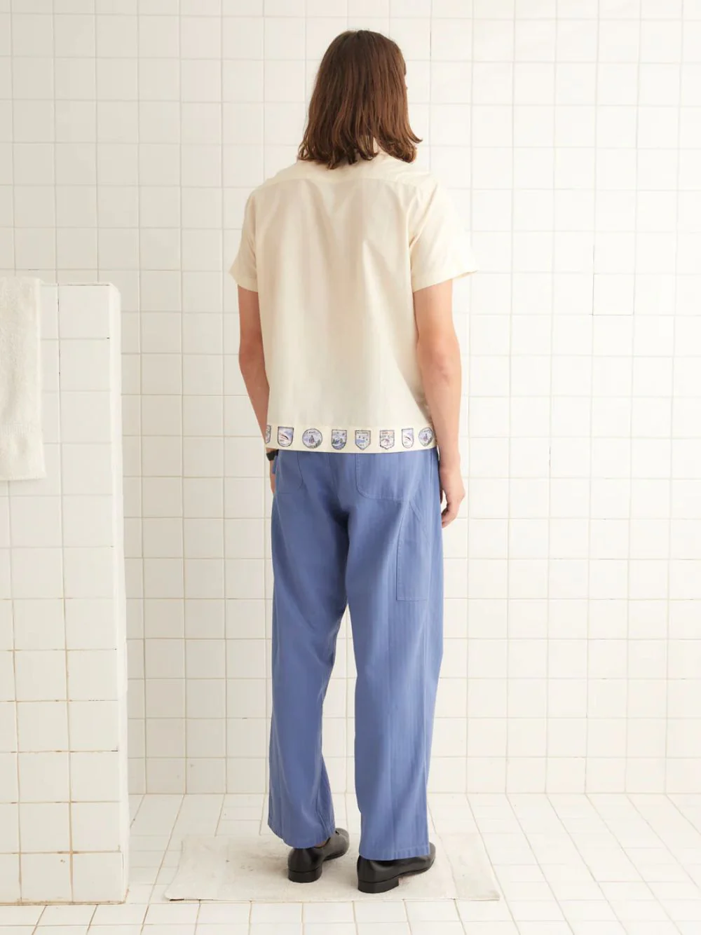 Ecru Ski Season Short Sleeve Shirt - Image 4