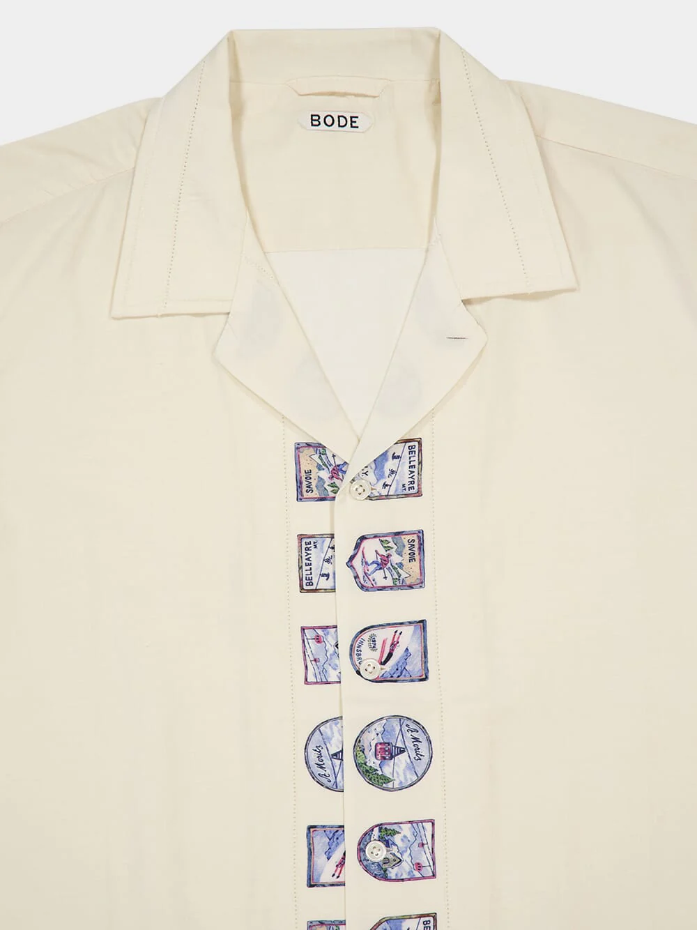 Ecru Ski Season Short Sleeve Shirt - Image 5