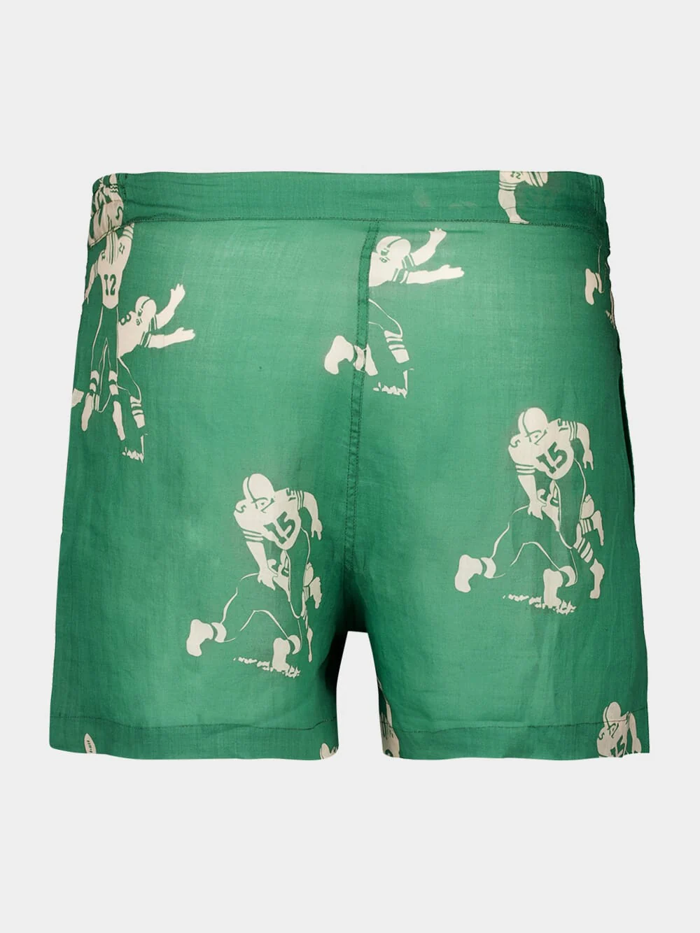 Green Football Silhouette Boxer - Image 2