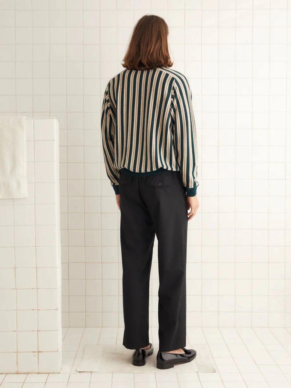 Green Hogan Stripe Polo - Image 4