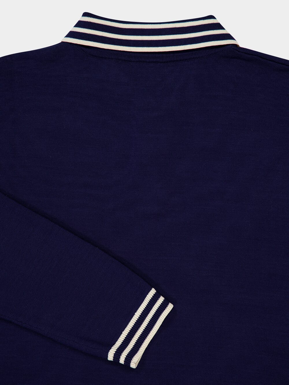 Navy Club Long-Sleeved Polo - Image 6
