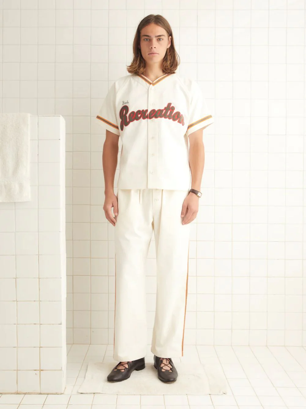 White Baseball Shirt - Image 3