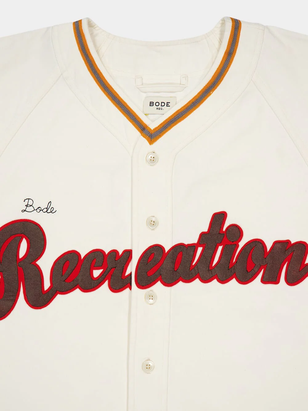 White Baseball Shirt - Image 6