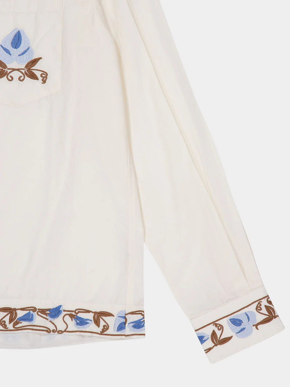 Cream Nouveau Vine Long Sleeve - Image 6