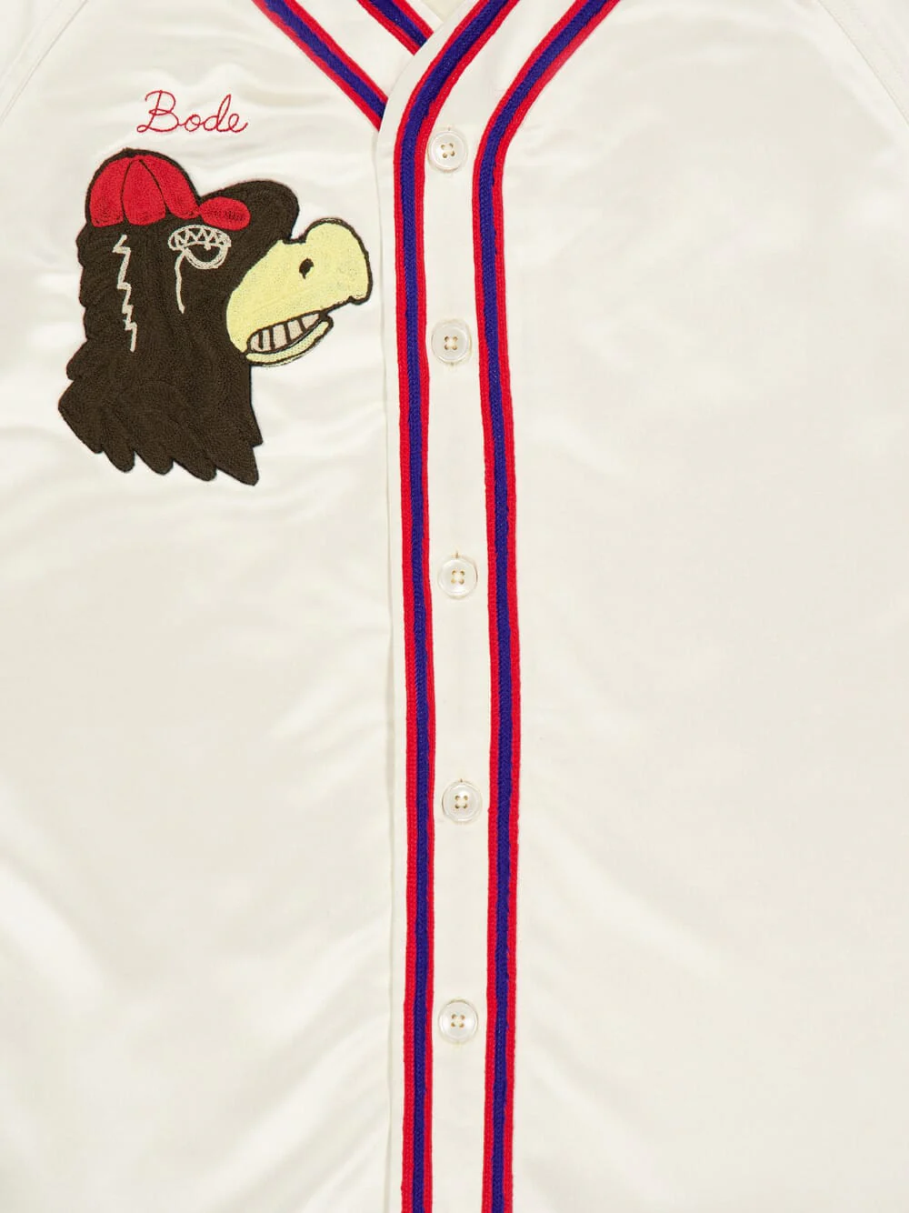 Cream Redtail Baseball Shirt - Image 5