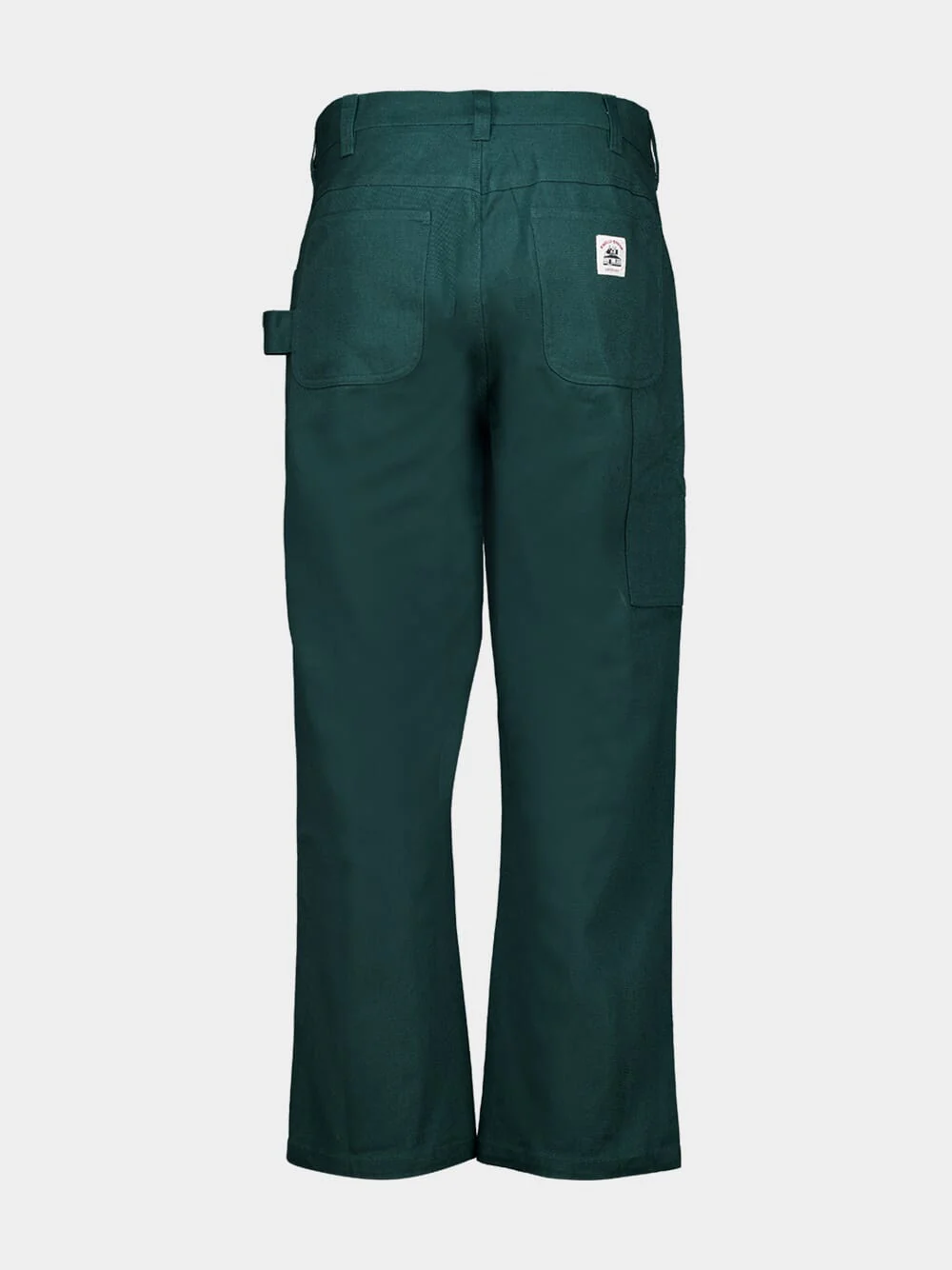 Dark Green Twill Knolly Brook Trousers - Image 3