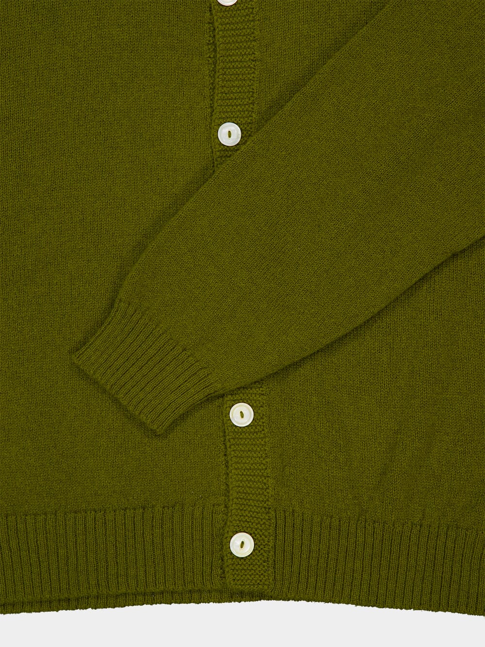 Green Orchard Merino Alpaca Cardigan - Image 6