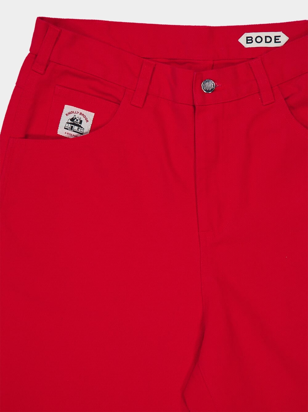 Red Spring Twill Knolly Brook Trousers - Image 5