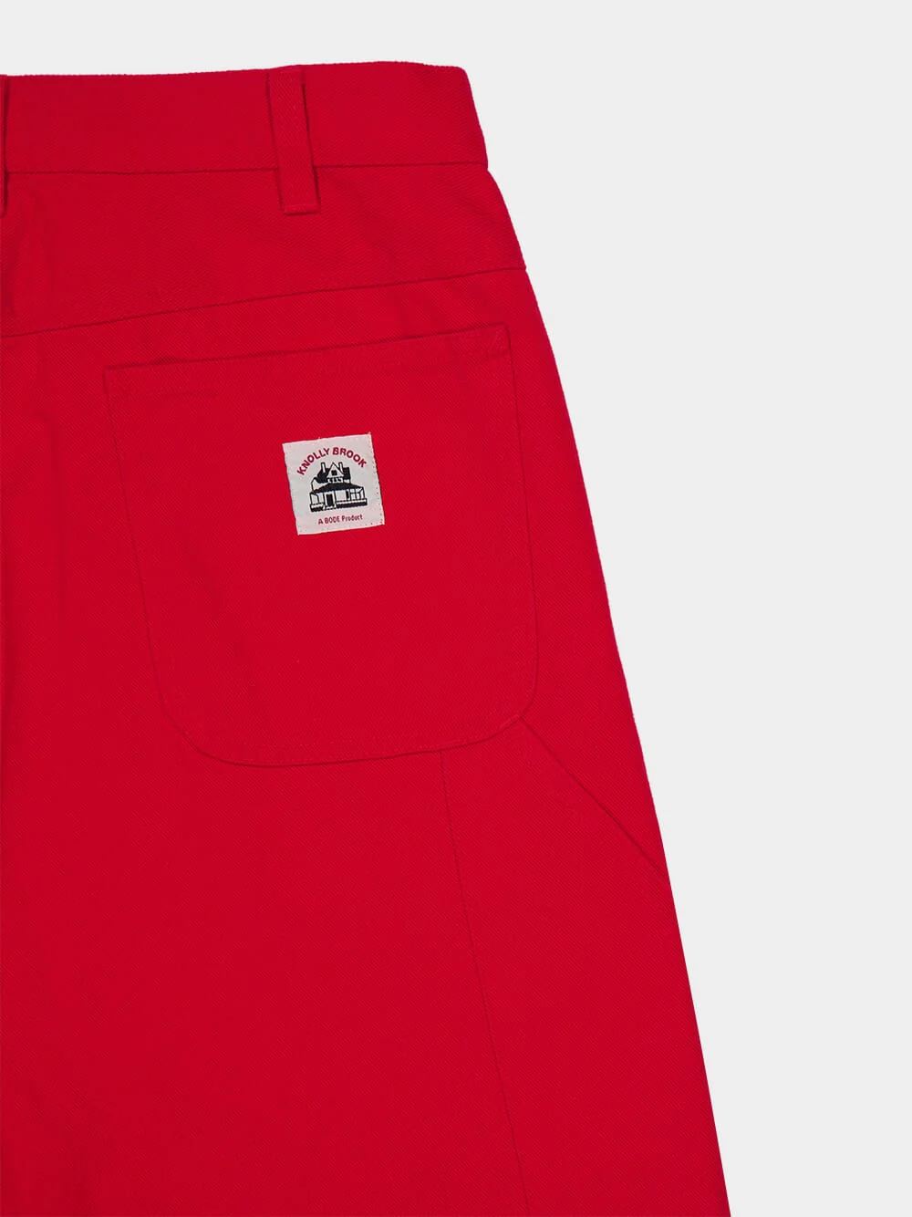 Red Spring Twill Knolly Brook Trousers - Image 6
