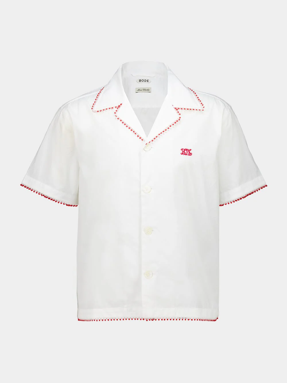 White Redbud Short Sleeve Shirt - Image 2