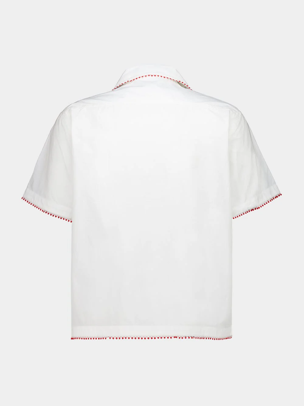 White Redbud Short Sleeve Shirt - Image 4