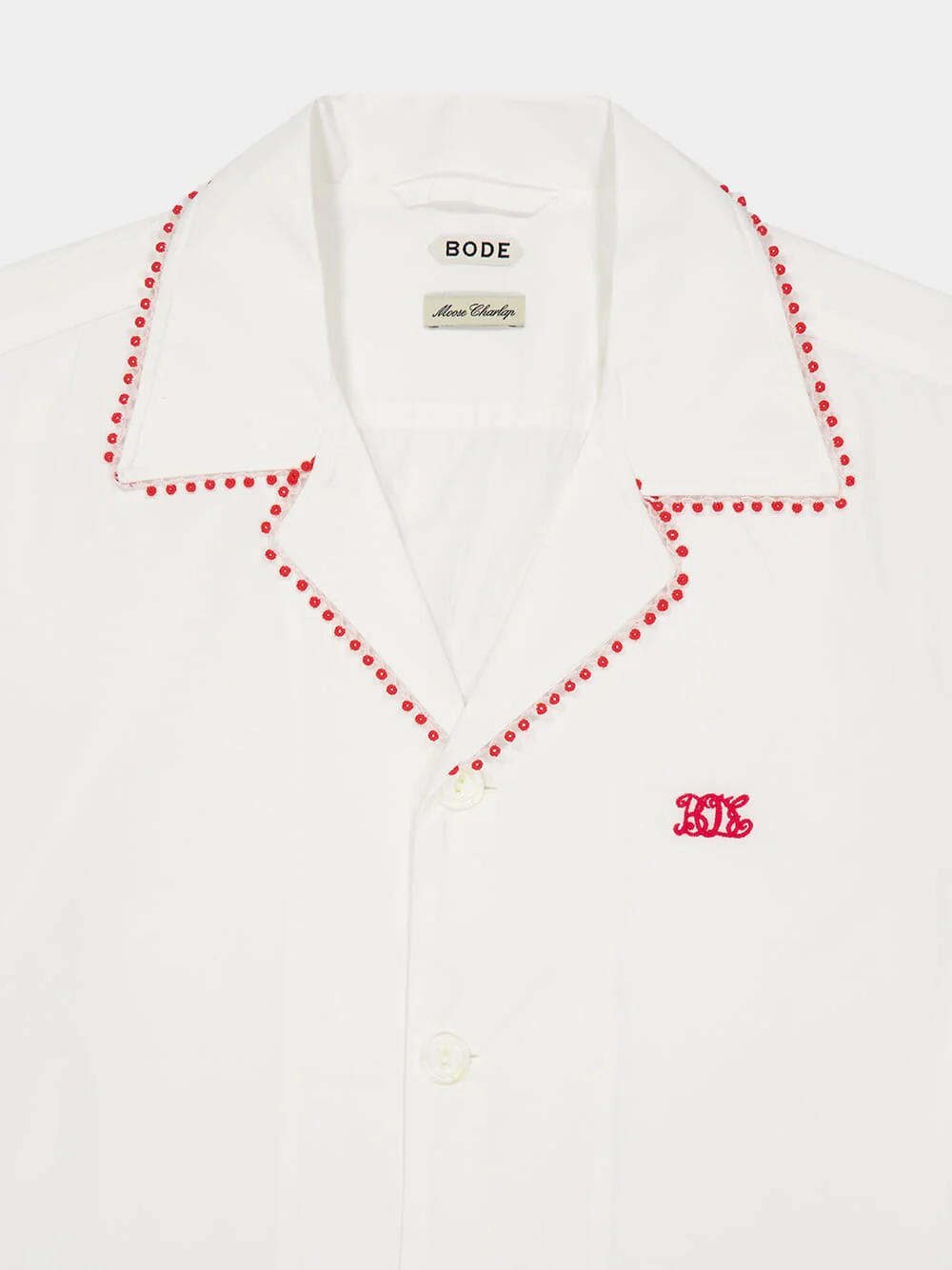 White Redbud Short Sleeve Shirt - Image 5