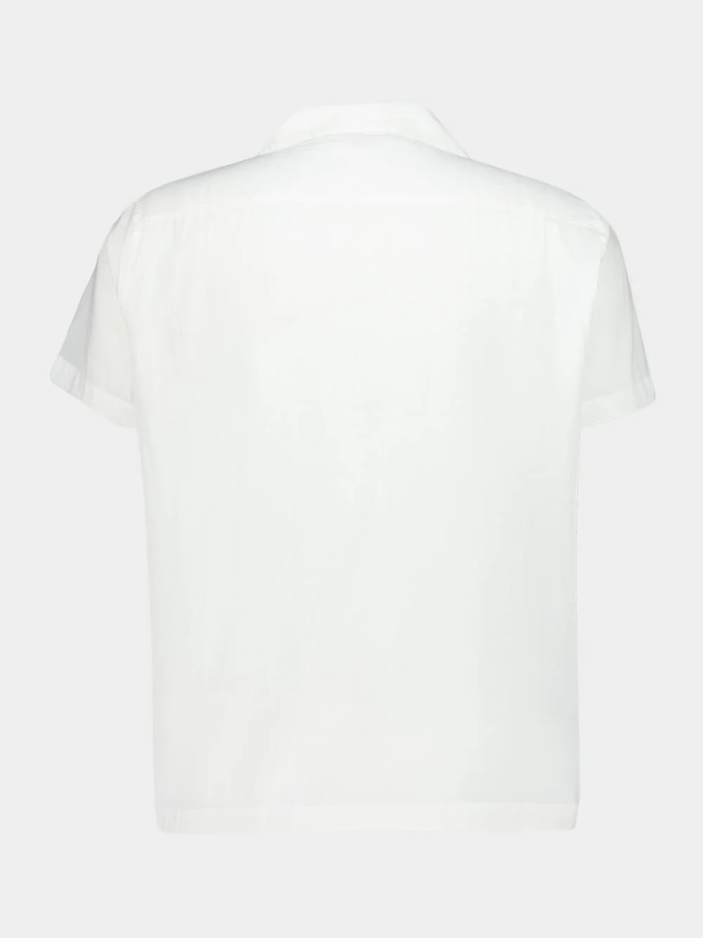 White Voile Short Sleeve Shirt - Image 2