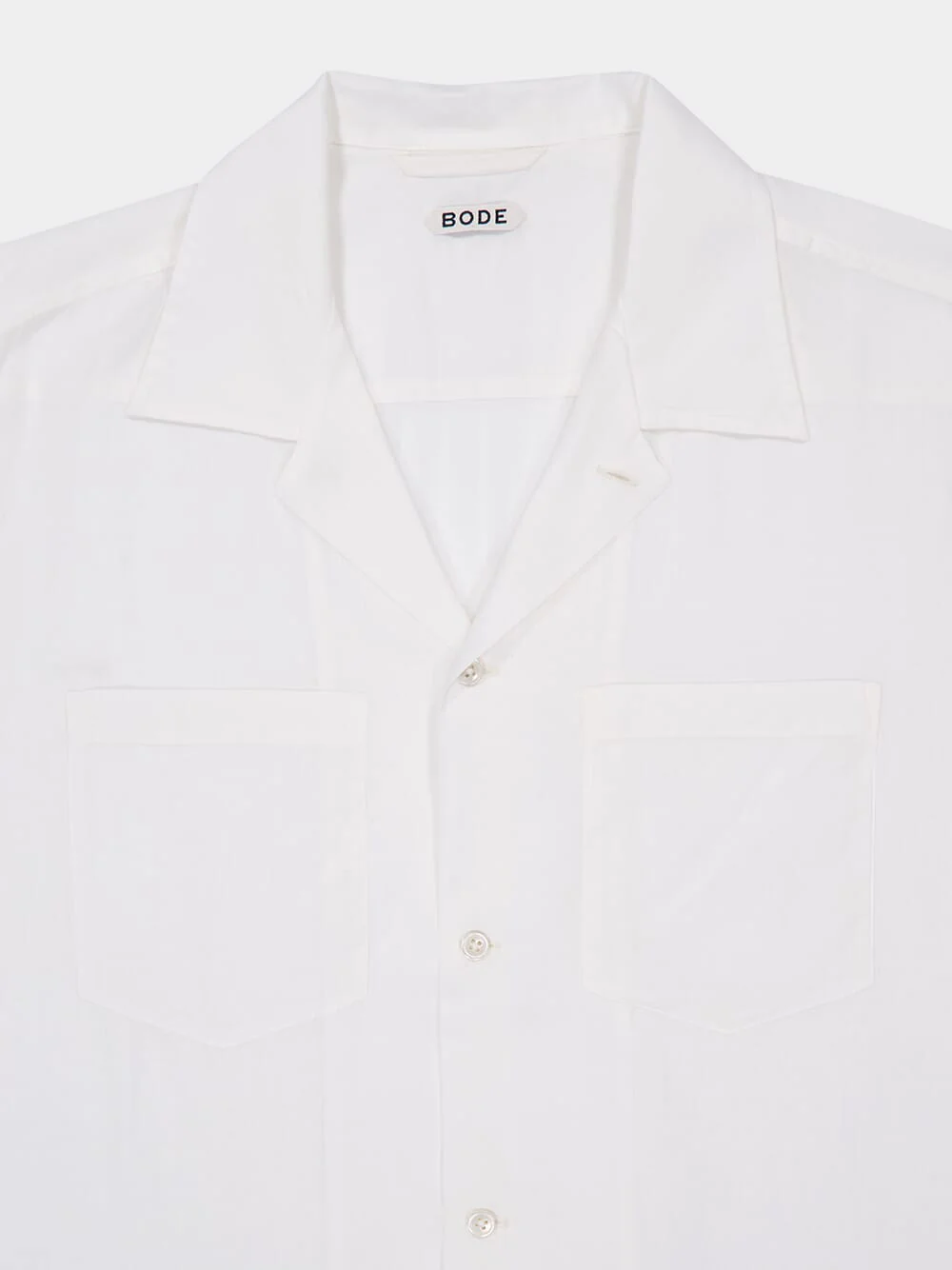 White Voile Short Sleeve Shirt - Image 3