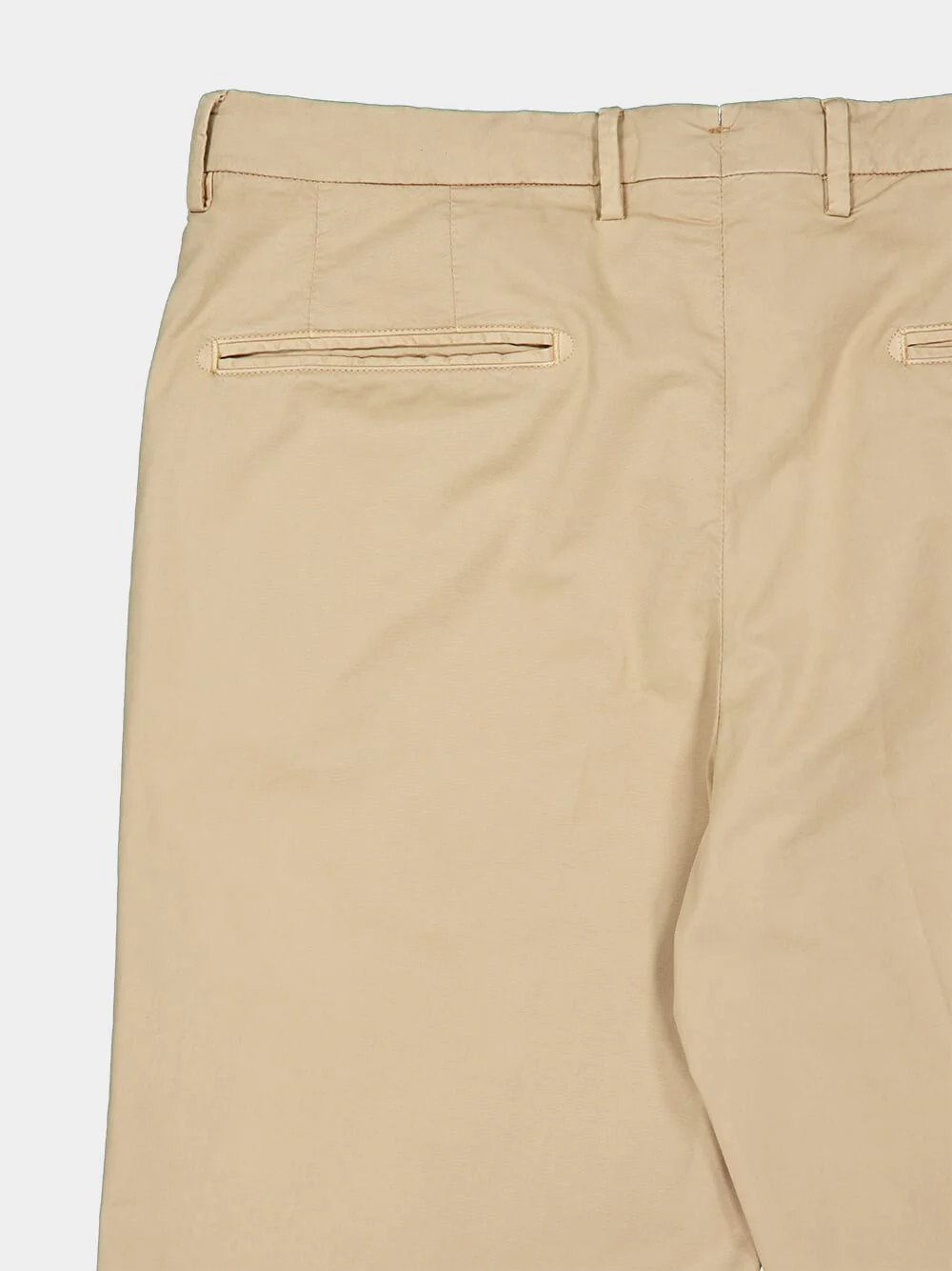 Beige Cotton Two-Piece Suit - Image 7