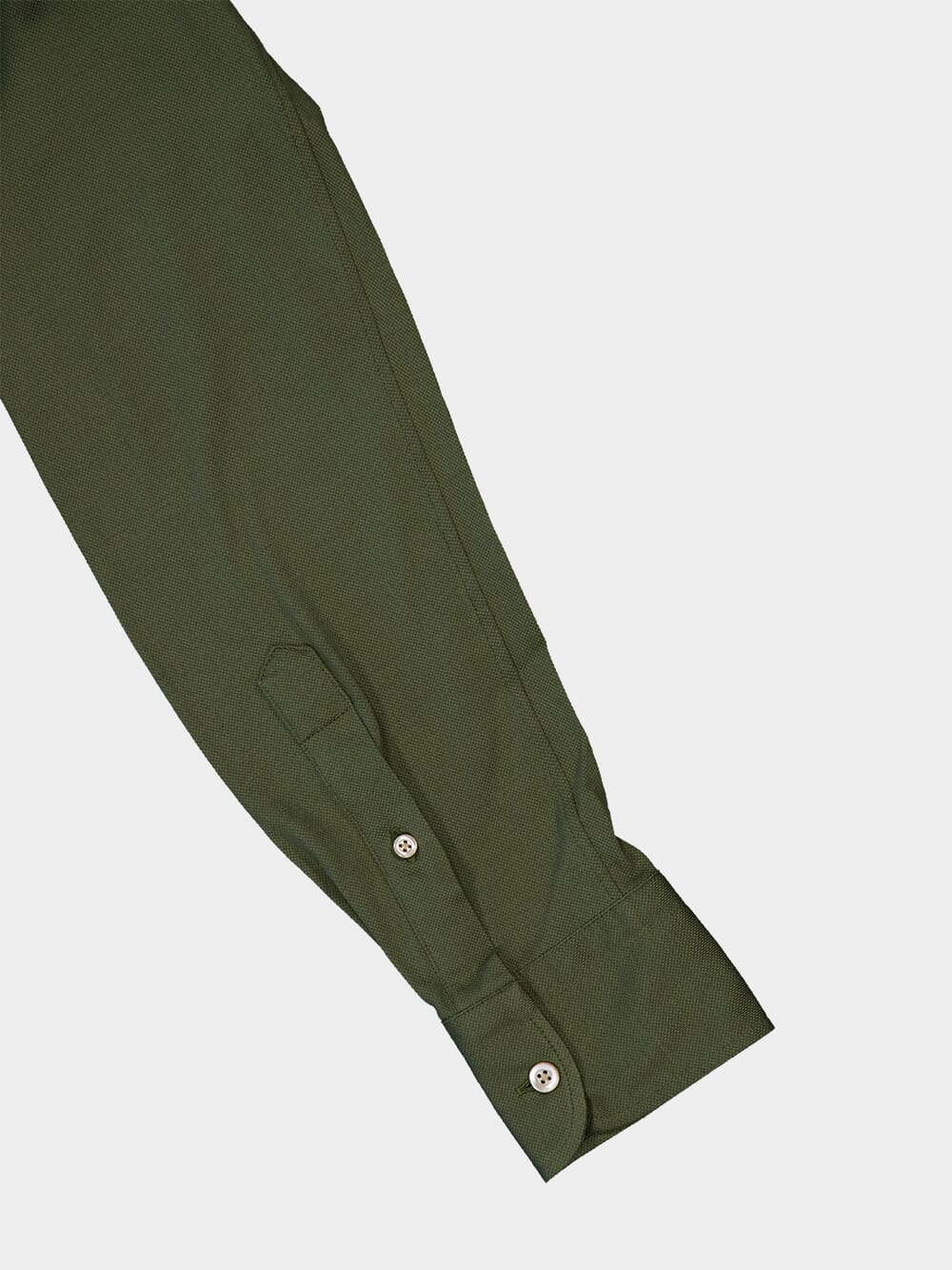 Classic Collar Cotton Shirt - Image 4