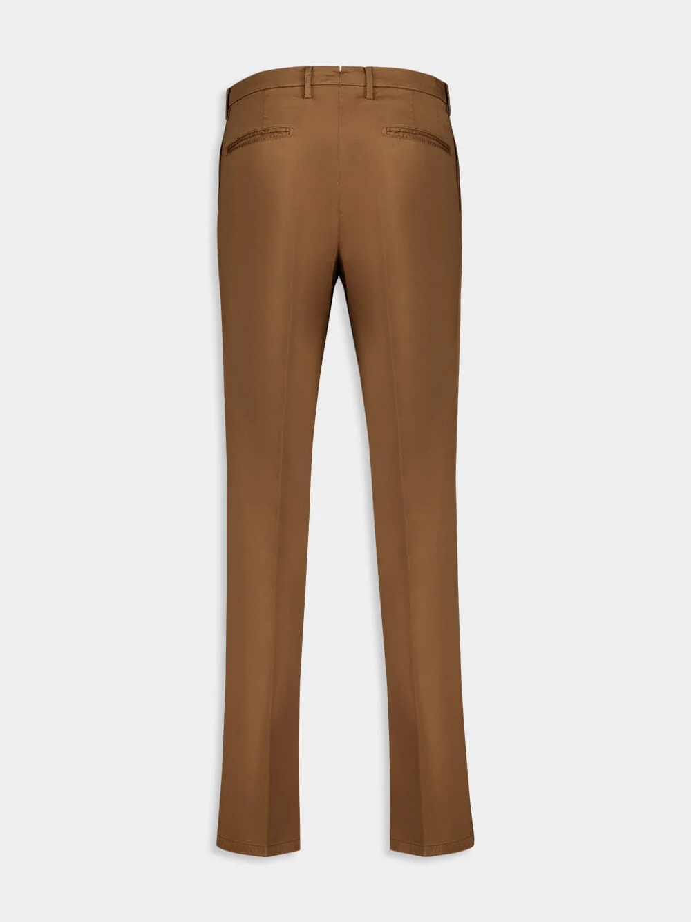 Beige Cotton Trousers - Image 3