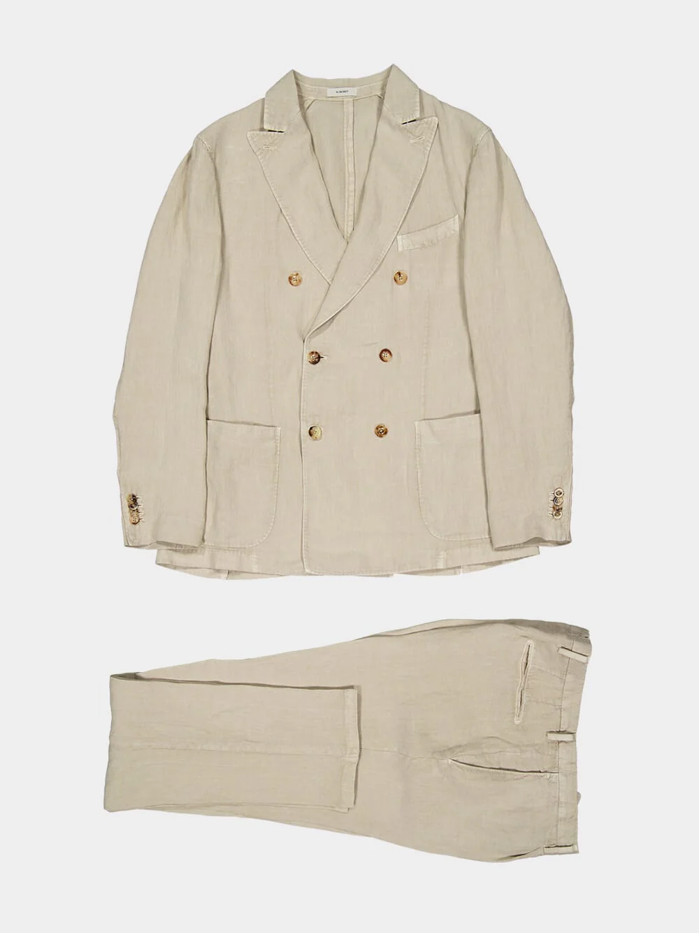 Beige Linen Suit - Image 5